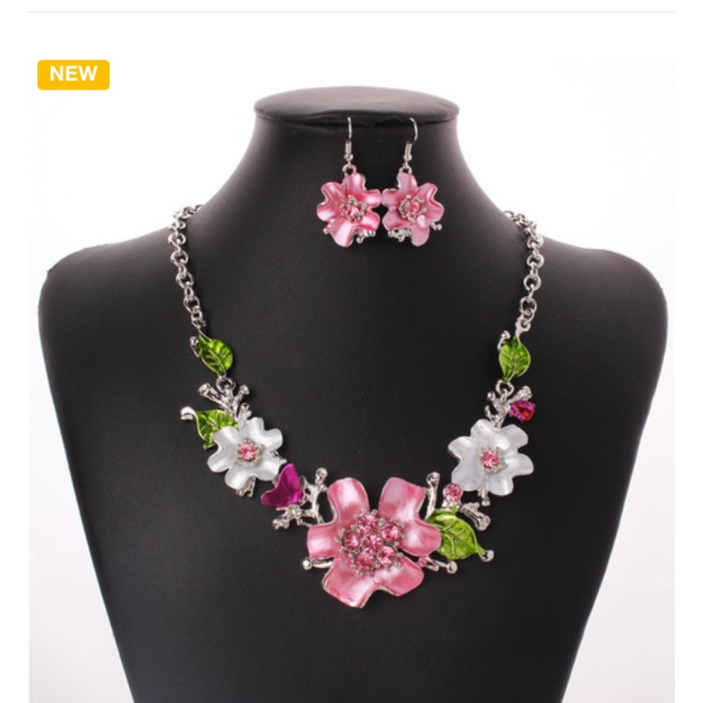 Charming Oil Drop Flower Jewelry 🌺